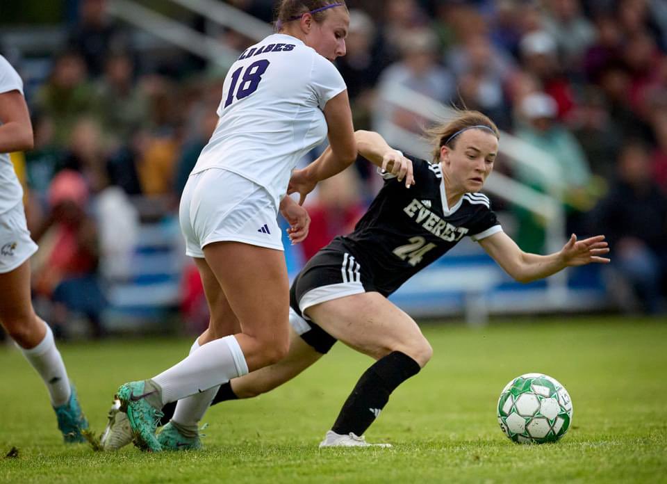 Congratulations to <a href="/JennaBaumann24/">Jenna Baumann</a>  who was named a United Soccer Coaches High School All-American. She is the first player in school and conference history to earn this award. 
<a href="/DCEathletics/">D.C. Everest Athletics</a> #everestpride