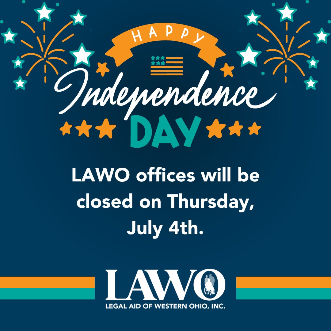 In honor of Independence Day, our offices are closed today. Have a safe and happy 4th of July.