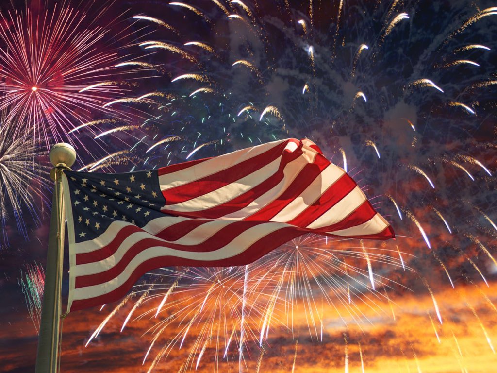 ￼Happy 4th of July from the Knights! #IndependenceDay