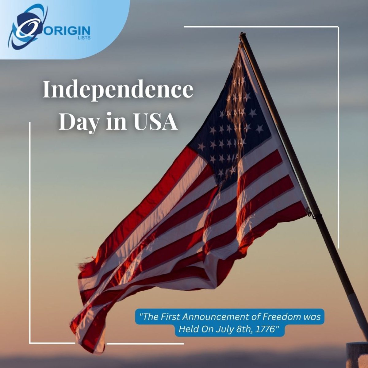 OriginLists's tweet image. This Independence Day, let's celebrate with joy and the freedom of life, honoring the prestige of our country. ✨✊🎉 
#independencedayofusa #usaday #independencedayusa #freedom #independencedayusa #independencedayofusa #usaindependenceday #usaindependenceday🇺🇸 #usaindependence