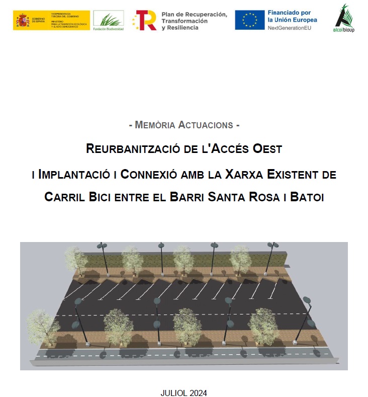 Procés de  participació pública en el projecte de Reurbanització de l'accés oest i  implantació i connexió amb la xarxa existent de carril bici entre el  Barri Santa Rosa i Batoi (2024)
Accés a tota la informació en 👇👇
alcoi.org/.../noti.../no…

<a href="/AjuntamentAlcoi/">Ajuntament d'Alcoi</a>  <a href="/participalcoi/">Participación Ciudadana Alcoi</a>