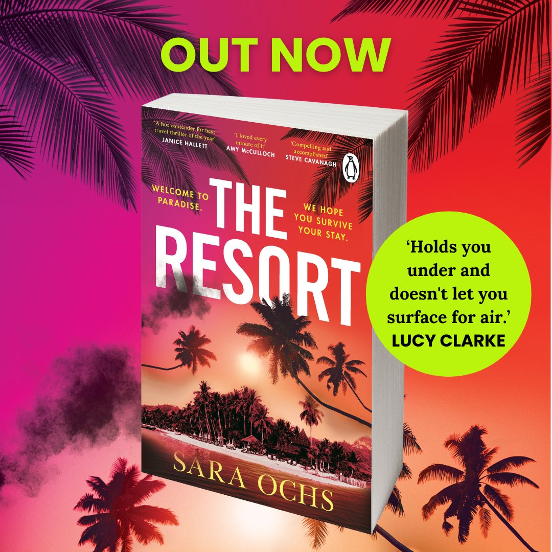 Today!! #TheResort is out now in paperback in the UK! 

Welcome to paradise. You won't want to leave. Until you can't...

🌴🤿🔪