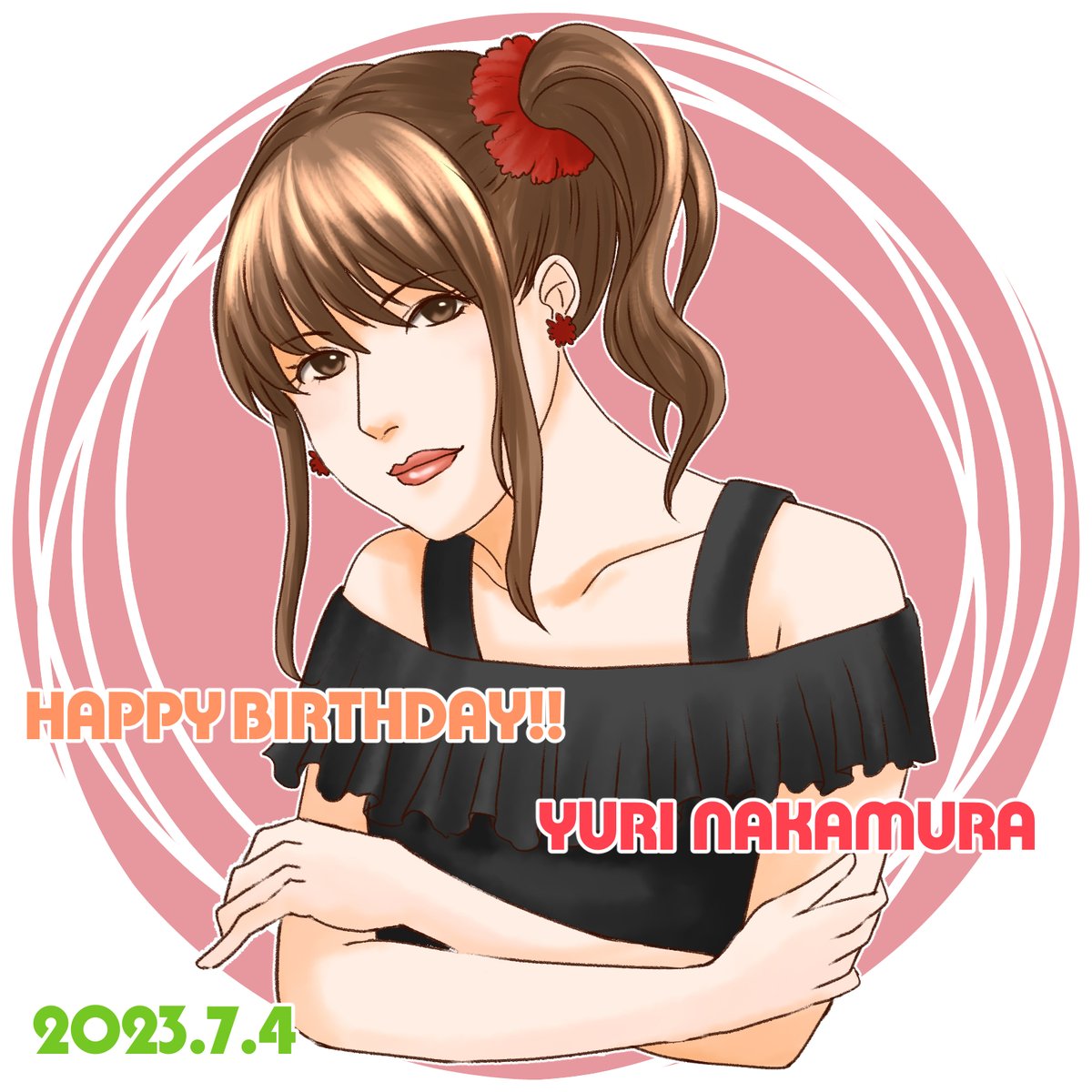 mimasaka_s's tweet image. ゆりっぺお誕生日おめでとうございます🎉✨✨
これからも大好きな歌声とGARNET CROWの楽曲を大切に聴き続けます🥰
今年のイラスト描けてないので過去絵で🙏
#GARNETCROW
#中村由利