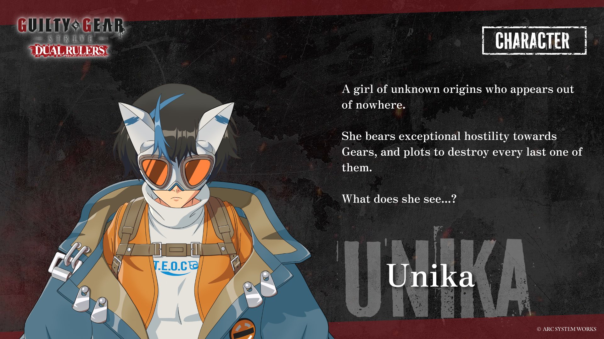 TVアニメ『GUILTY GEAR STRIVE: DUAL RULERS』OFFICIAL on X: &ldquo;UNIKA A 