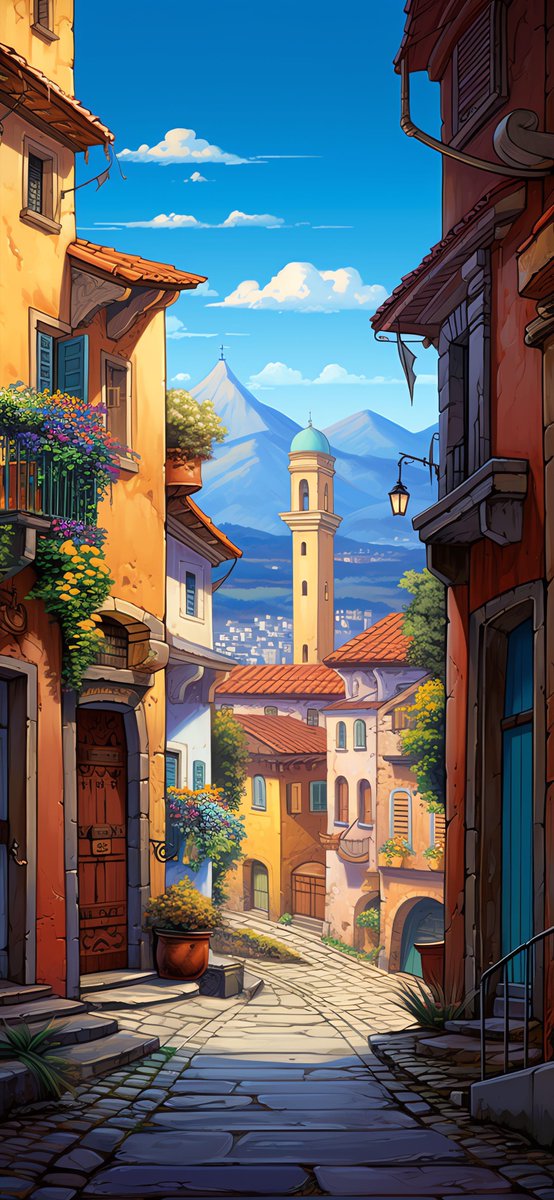 vukandric's tweet photo. This wallpaper has an amazing depth effect! 🔥 https://t.co/qyv4zAcXA8