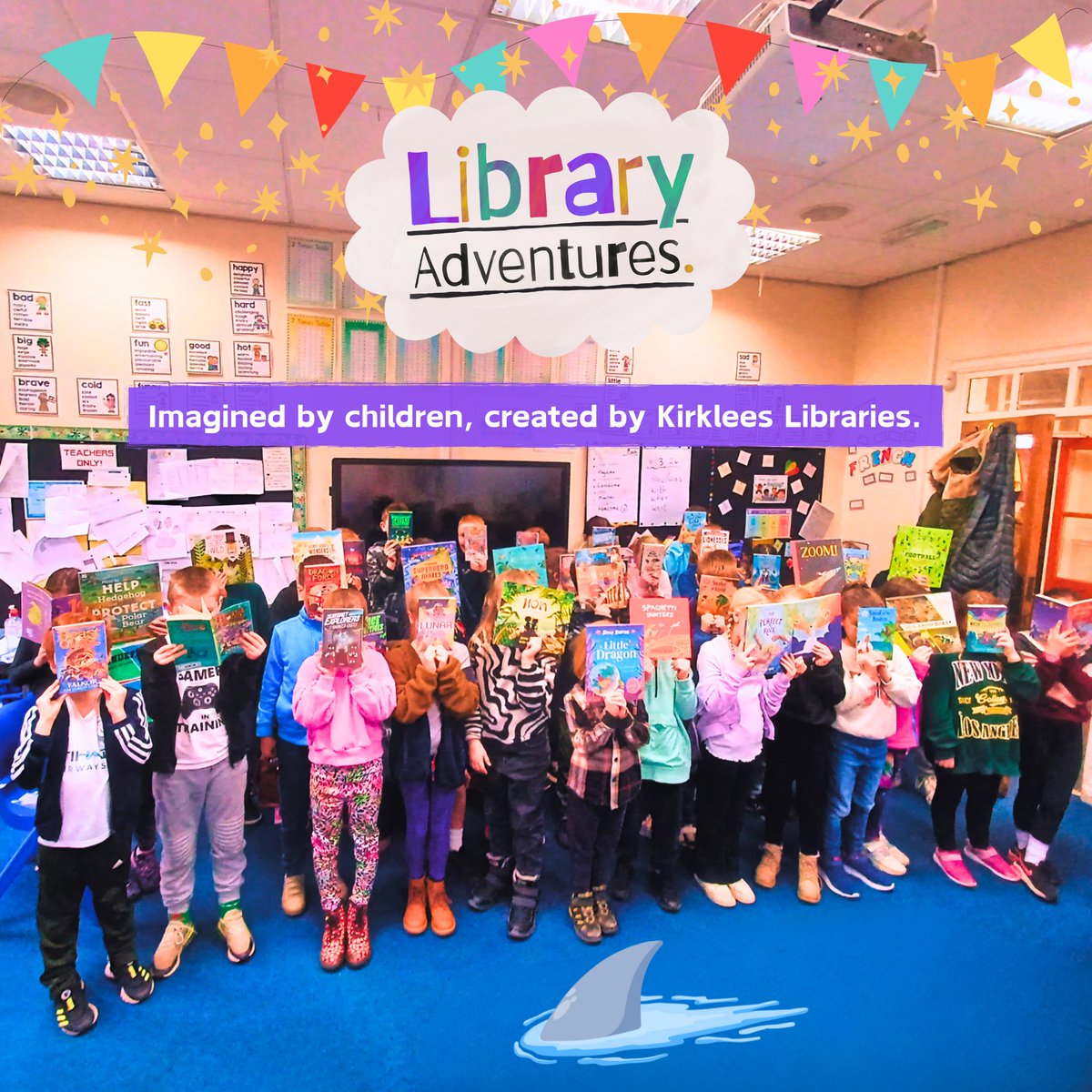Kirklees children have been an integral part of creating our Library Adventures Programme. Their voices have been front and centre throughout the process. You'll see their ideas envisioned in the packs , which will be available in libraries from Monday the 8th of July.