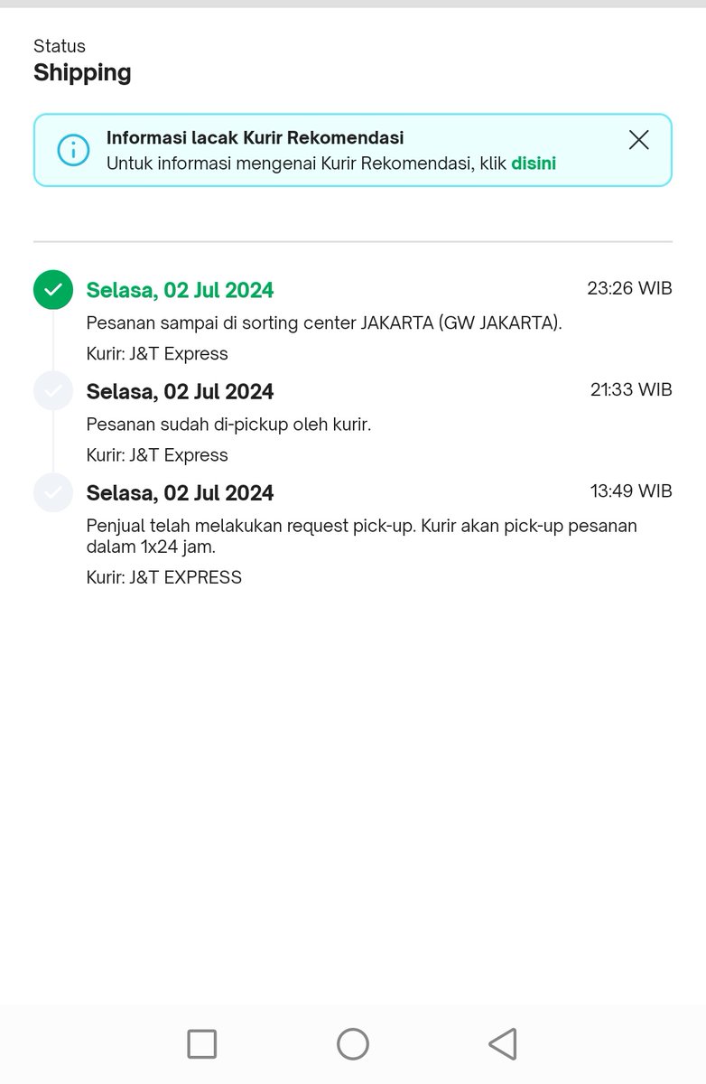arryief's tweet photo. @jntexpressid Min ini 2 hari ngk ada kabar update paket https://t.co/NX7d1XDDeY