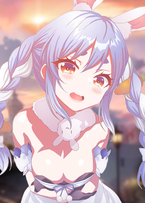 ファンタジー味夕暮れ 
#ぺこらーと 