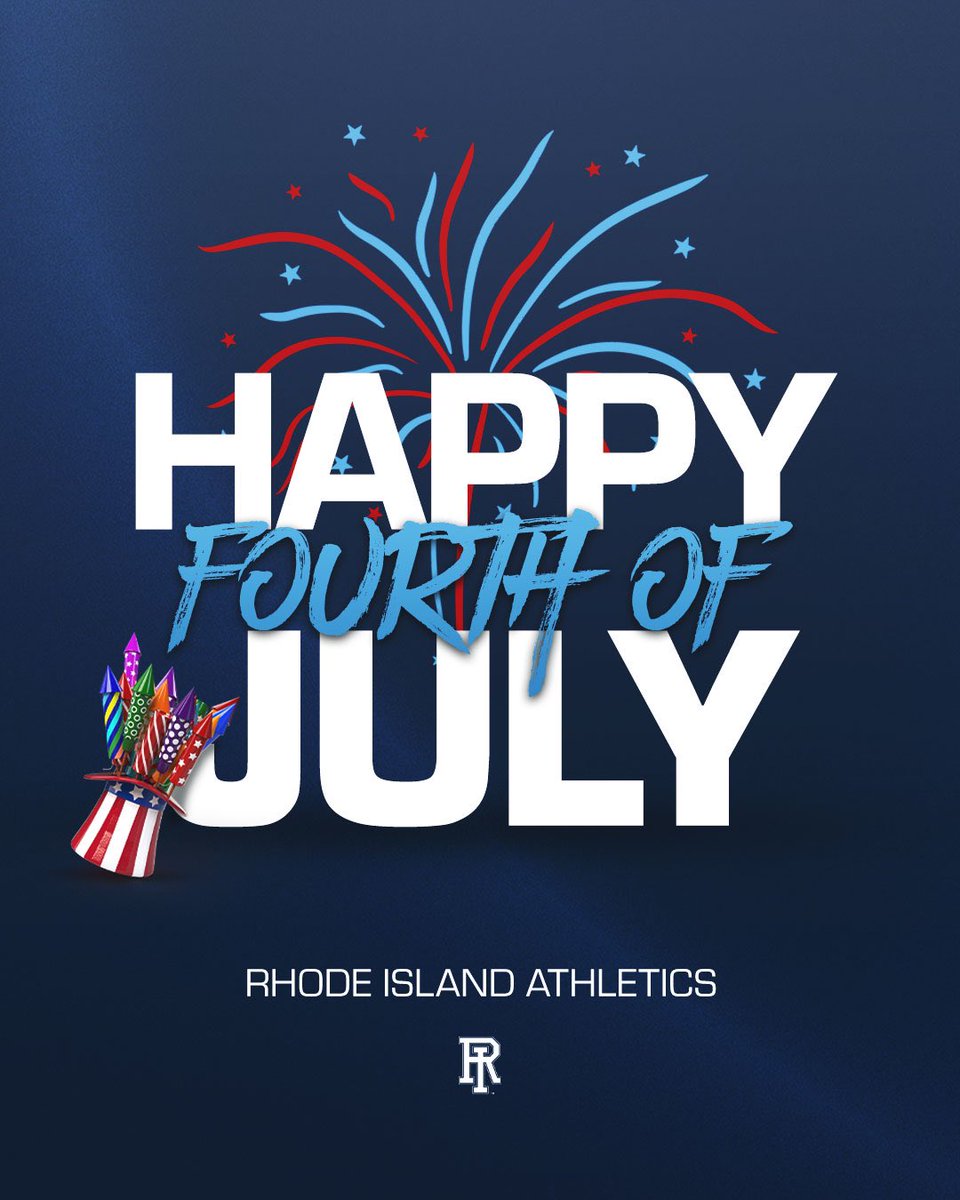 Have a safe and happy Fourth, Rams! 🐏🎆

#GoRhody