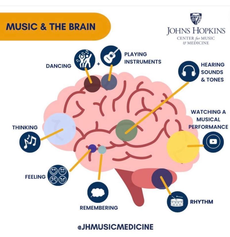 dlhampton's tweet image. How Listening To Music Benefits Your Brain buff.ly/2nwOEcB

#Music is one of the few activities that stimulates your whole #brain. 

#tunes #listening #mentalhealth #brainhealth #depression #anxiety #stress #health #memory #learning #aging #Thursdaymorning #Thursdayvibes