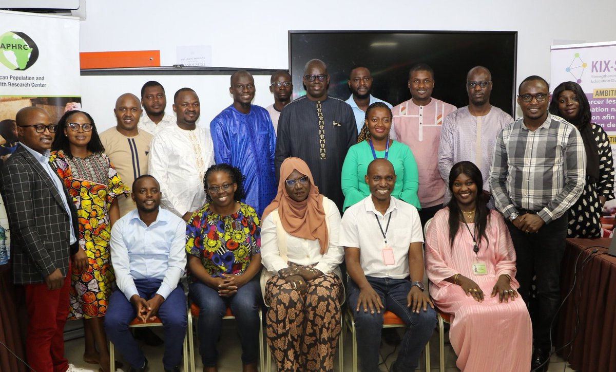 In partnership with <a href="/aphrc/">APHRC</a>, we received a GPE-KIX sub-grant to support the scale-up of sub-national education data value chains in Uganda (KIX-SEEDS Project). Our #DHIS2forEducation Project Coordinator <a href="/florahpeace/">florahpeace</a>  is representing us at the Partner onboarding meeting in Dakar.