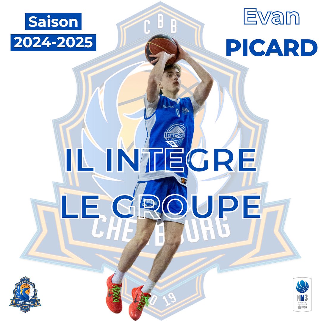 𝐄𝐟𝐟𝐞𝐜𝐭𝐢𝐟 𝐍𝐌𝟑 𝐬𝐚𝐢𝐬𝐨𝐧 𝟐𝟎𝟐𝟒-𝟐𝟎𝟐𝟓 ⚪️🔵

Enfant du club, Evan a effectué toutes ses classes au sein de celui-ci. La saison dernière, il était déjà très investi lors des entraînements NM3. Evan intégrera officiellement le groupe à la rentrée !

Blue Team