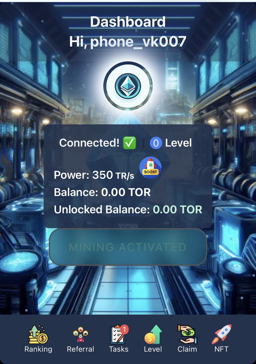 airdrop247_bot's tweet photo. I am joining #Tonoreum $TOR mining ads system, free mining for all @tonoreum

My TOR Power is: 350

#TON #crypto #cryptocurrencies #cryptocurrency #altcoin #mining #blockchain #cryptotoken #token #coin #currency #oBc9t1m2Mu https://t.co/ut8QGKi2tW