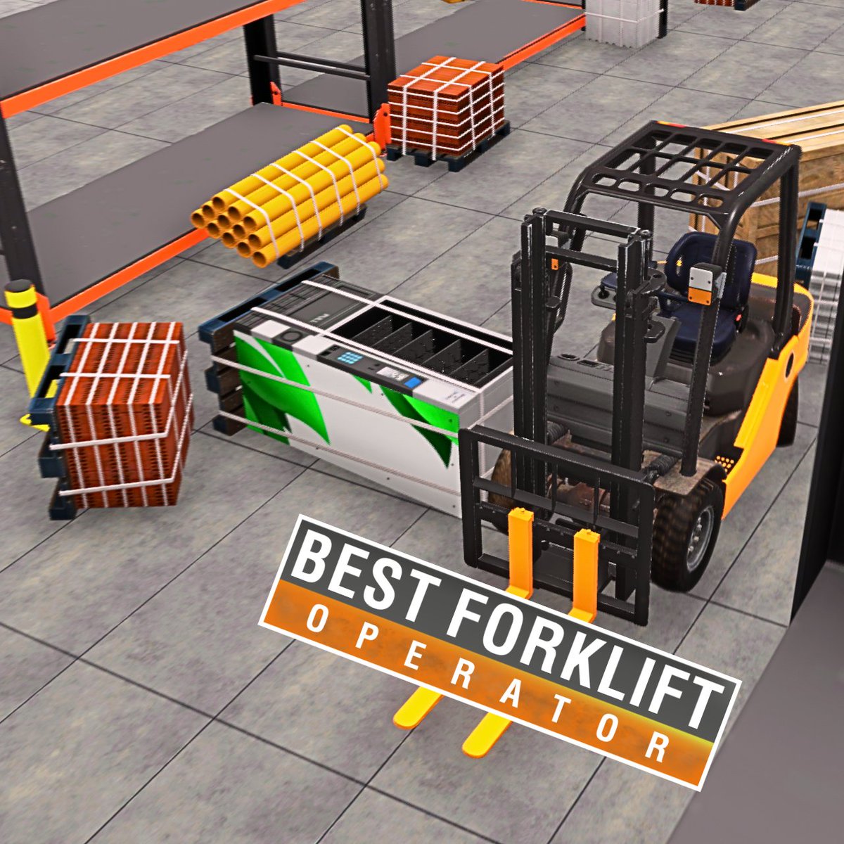Remember, it's better to cause some damage first in a safe environment, like a video game ;) 

🚧All #forklift fans, take advantage of the #Steam Summer Sale and show off your skills in Best Forklift Operator!

Get it here -&gt; tinyurl.com/2pd4ftm7