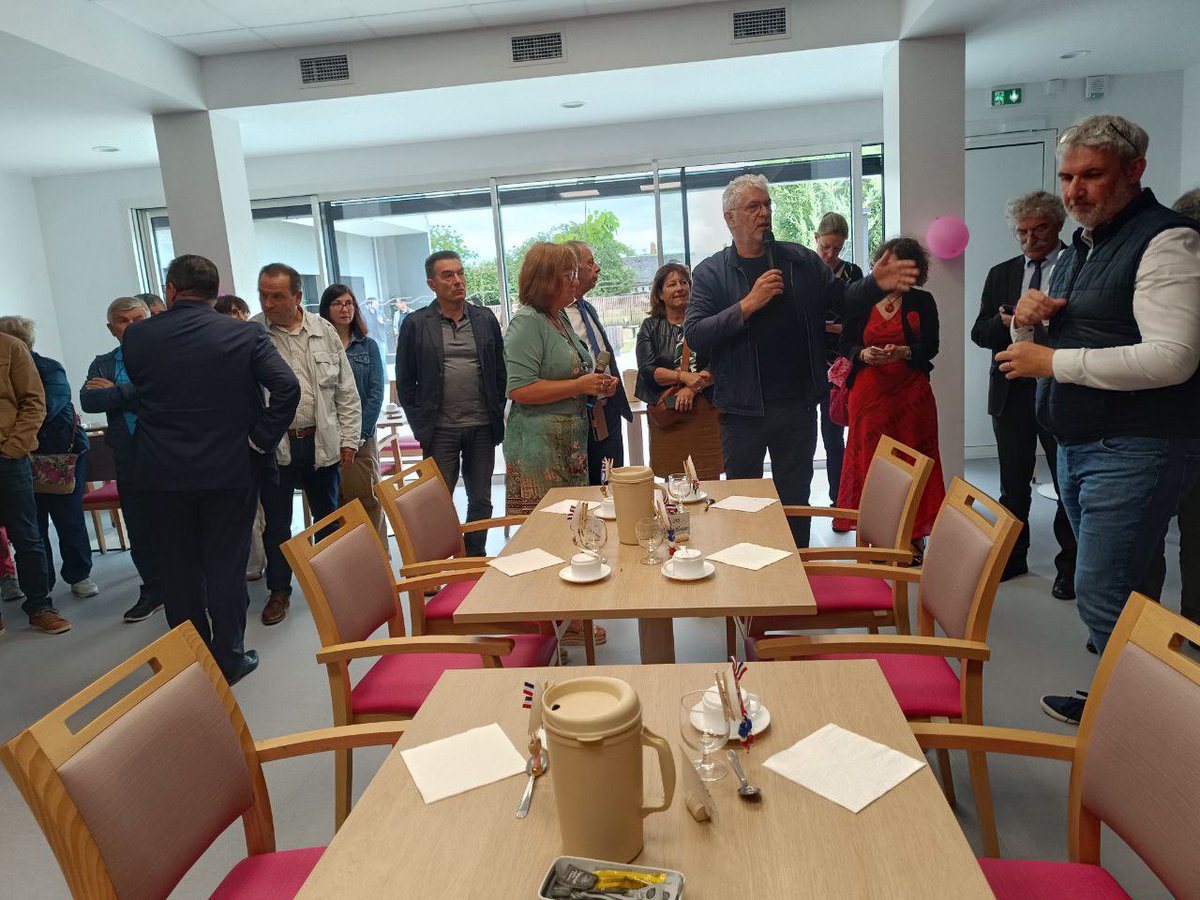 🔵 🧓Inauguration de la Résidence autonomie à Saint-Méen-le-Grand. Prendre soin de nos aînés, leur offrir un cadre de vie adapté où ils se sentent bien et soutenus, est essentiel !