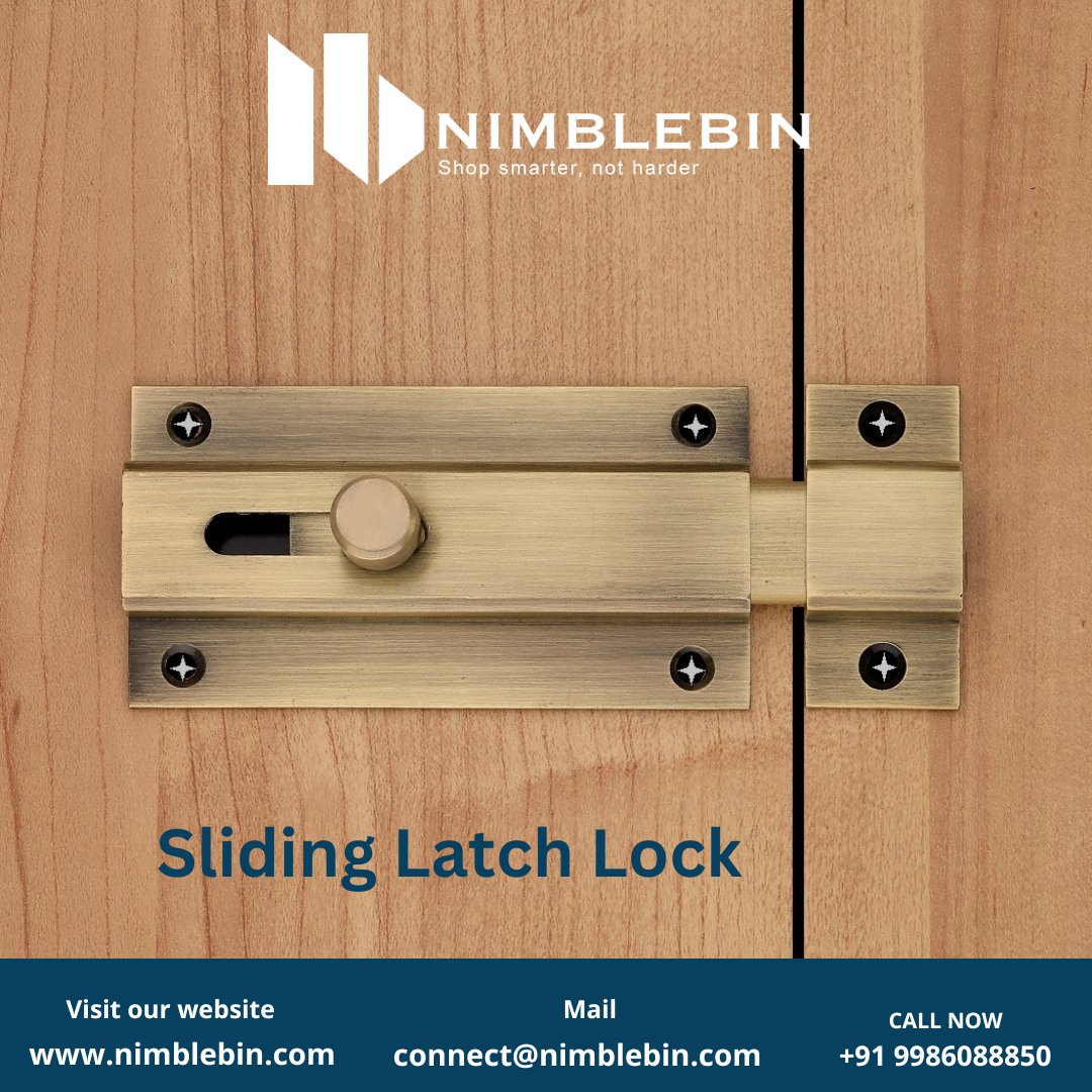 🔒🚪 Secure Your Space with Confidence! 🚪🔒

Upgrade your security with our top-quality sliding latch locks! Perfect for enhancing privacy and safety in your home or office. 
#slidinglatchlock #homesecurity #lockandkey
