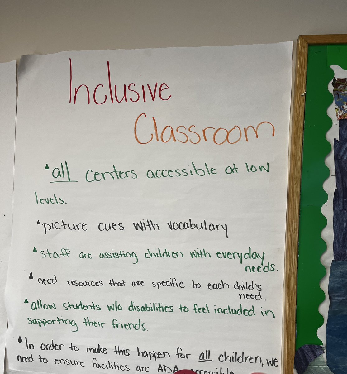 Exploring inclusive preschool classrooms <a href="/GBoroCollege/">Greensboro College</a> #BKPals