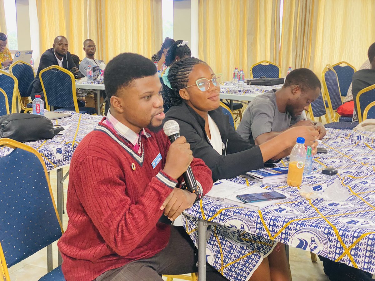 ghanasig's tweet photo. Day three of the 2024 GhanaSIG Face-to-Face Fellowship is off to a great start! Today, our sessions delved into crucial topics such as "Cybersecurity and Business" and "Introduction to Green ICT." Experts in these fields shared invaluable insights, sparking meaningful… (1/2) https://t.co/JcpZWRN3sA