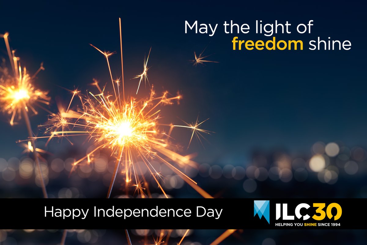 ILCLighting's tweet photo. The entire crew at ILC wishes you a happy and safe Independence Day. https://t.co/UP4zbUG3j8
