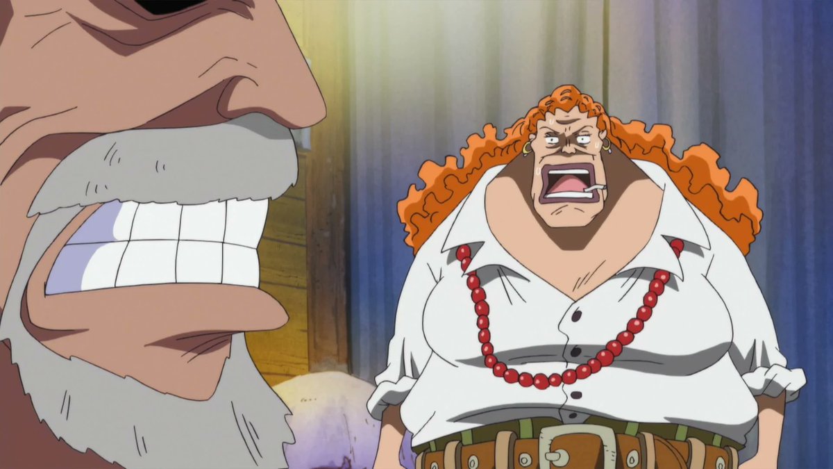 No, not at all, Garp. Uh what's with the Strawhat?