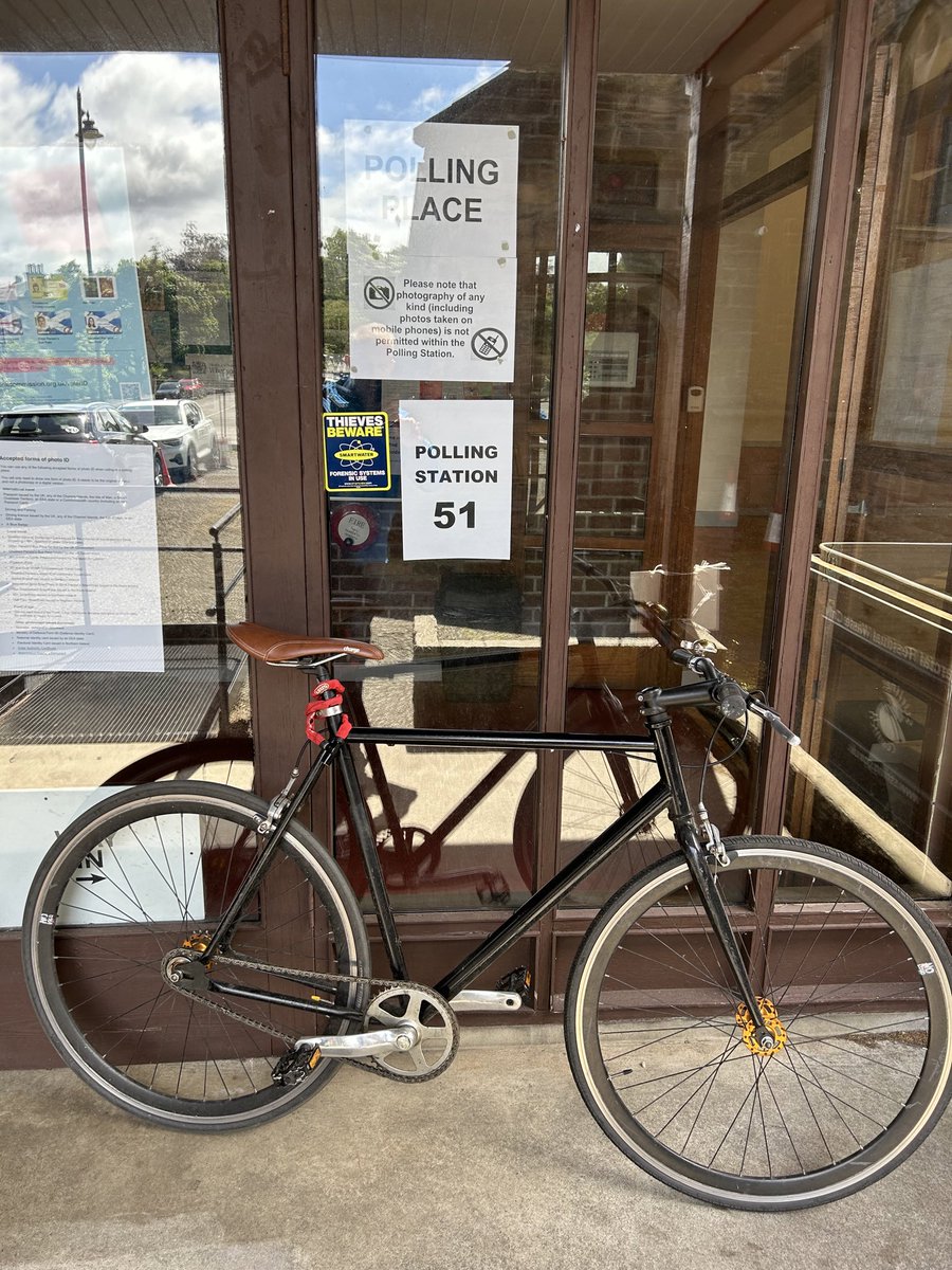 g4ryb3ll's tweet photo. #BikesAtPollingStations

Not sure if this is the right area? https://t.co/bWQCDR5ZRl