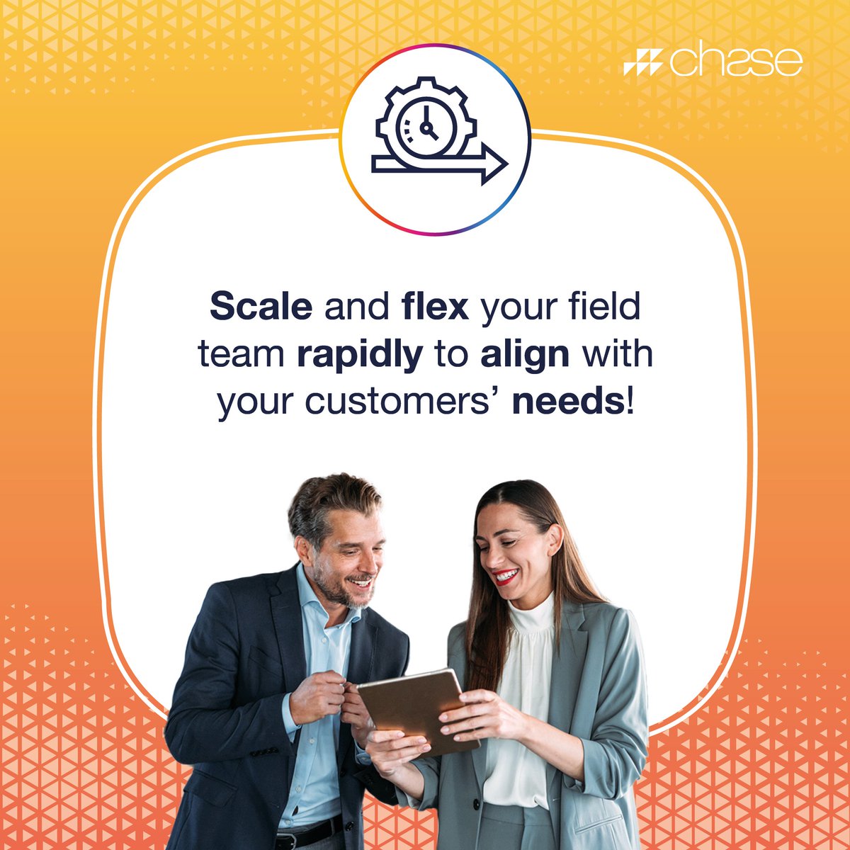 ChasePeople's tweet photo. 🎯 Need some flexibility so you can meet the needs of your clients? CHASE can outsource your field team so you can focus on client needs. Click here to find out more: https://t.co/aqCz55GhiI https://t.co/7Ew2NbIDAD