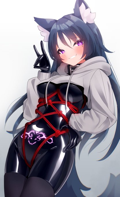 「こんこん～ うふふ♥」
comm. 