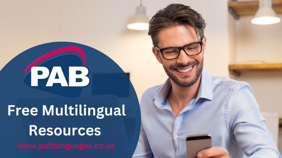 📘 Looking for resources in multiple languages? Our Free Resources Hub has got you covered! Register now to start downloading. 

 buff.ly/4e4K21E 

#PAB #Languages #PABMagnet #FreeResources