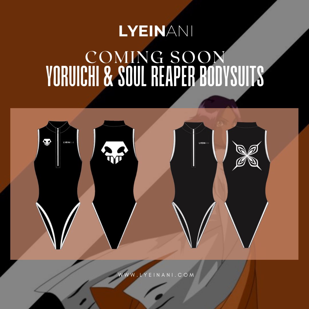 alwayzlynluv's tweet photo. 🔥 Get ready! The final pieces from our BLEACH Collection are almost here: the **Yoruichi Bodysuit** and **Soul Reaper Bodysuit**! 💥

Thanks for the love on this journey. Stay tuned for the release! ✨

#BLEACHCollection #AnimeFashion #ComingSoon https://t.co/bozGuvtbxc