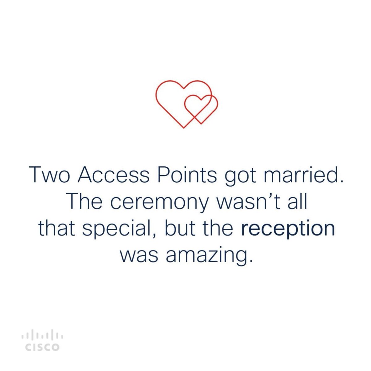 Proximitum's tweet photo. Thanks to Cisco for sharing some great dad jokes with us this week. This one was a particular favourite in the Proximitum offices.

Thanks @CISCO!

#DadJokes #ITJokes #MakeThemLaugh #OfficeGiggle #TakeAbreak #ITSupport #CISCO https://t.co/sqQ1LPxHnj