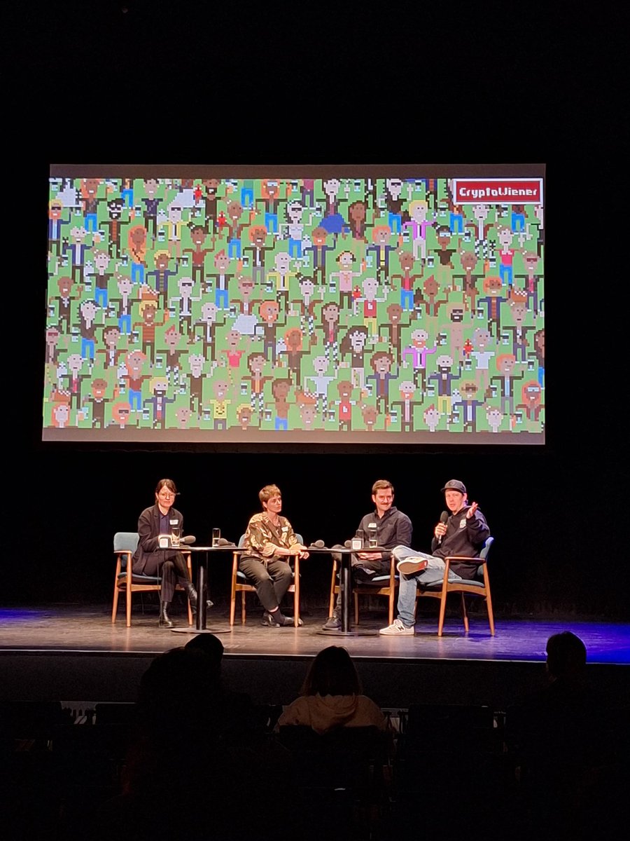 alex grasser (@grasser_alex) on Twitter photo Great discussion with <a href="/annaluciacodes/">Anna Lucia</a> <a href="/nessnissla/">Nissla.eth █▀▄ | PixelRebel</a> <a href="/CryptoWiener_/">CryptoWiener</a> moderated by Clara Herrmann
Thank you Susanne <a href="/Foundation_HWF/">art meets science</a>
<a href="/ExpandedArt/">EXPANDED.ART</a> <a href="/AdK_Berlin/">Akademie der Künste</a>
elasticity <a href="/fx_hash_/">fxhash</a> 👀 Great discussion with <a href="/annaluciacodes/">Anna Lucia</a> <a href="/nessnissla/">Nissla.eth █▀▄ | PixelRebel</a> <a href="/CryptoWiener_/">CryptoWiener</a> moderated by Clara Herrmann
Thank you Susanne <a href="/Foundation_HWF/">art meets science</a>
<a href="/ExpandedArt/">EXPANDED.ART</a> <a href="/AdK_Berlin/">Akademie der Künste</a>
elasticity <a href="/fx_hash_/">fxhash</a> 👀