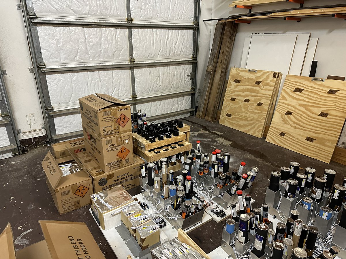 Welkin Pyrotechnics is ready to go for the 4th of July! 🎆🧨 Come see the show! 9:15 at Long Meadow Farms Trace Clubhouse.