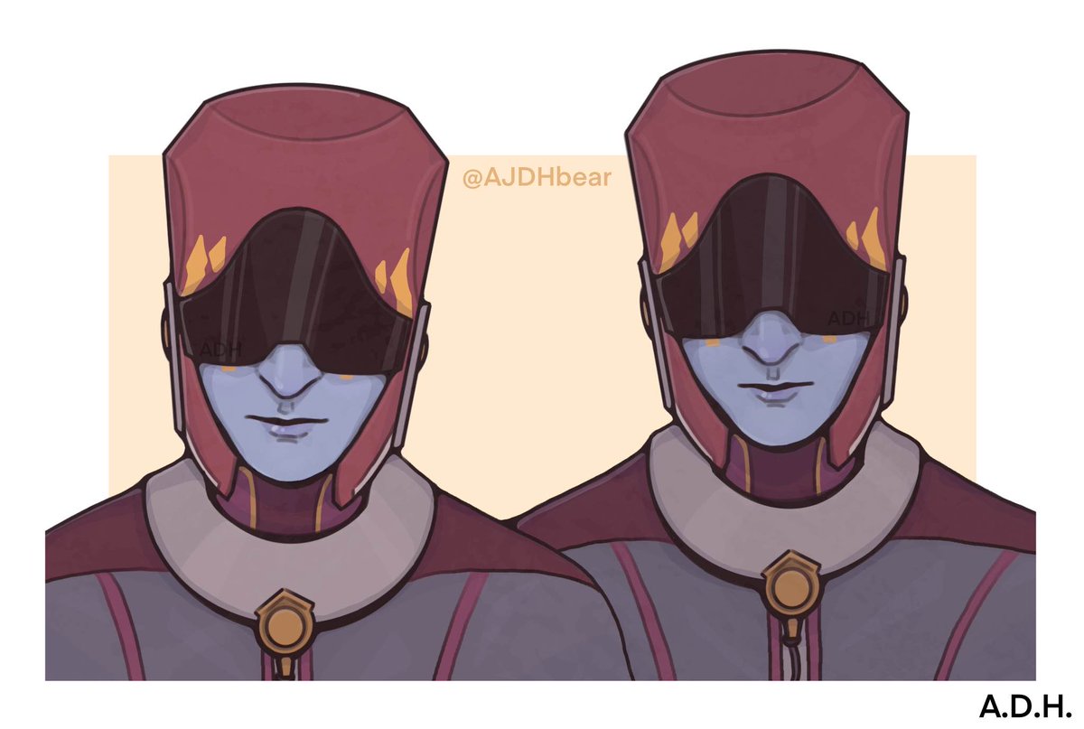 I love those cute Pantoran Guard twins that respawn whenever they die. Most respectful Star Wars men. The sons-in-law your parents would love. (I'm bullshitting they have zero lore)

#StarWars #StarWarsFanart #Pantora