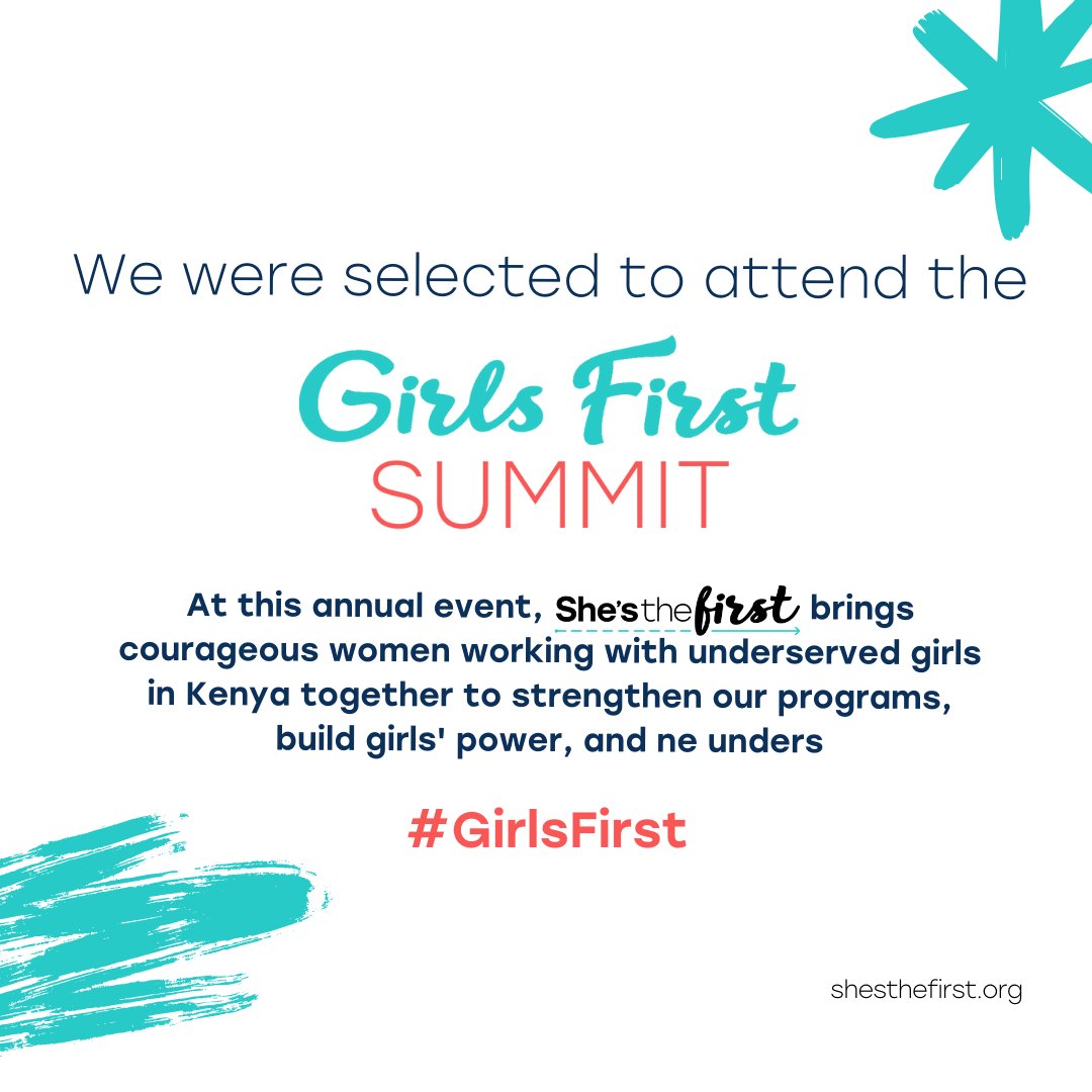 GLIT_Foundation's tweet photo. We are excited to be selected to attend the #girlfirstsummit an annual summit by She's the First on Friday 5/7/2024 that brings courageous women and girls working with unprivileged girls in Kenya.
Working with girls who have survived rape and GBV has been an eye opening, https://t.co/YpHczaBOPu
