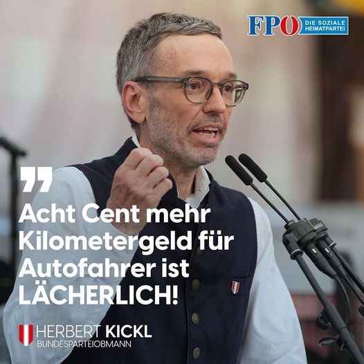 Die Anhebung des amtlichen Kilkometergeldes um acht Cent ist in Anbetracht der enormen Mehrbelastungen, die diese Bundesregierung den Autofahrern in Form von Rekord-Treibstoffpreisen, der NoVa und der CO2-Steuer zumutet, eine pure Verhöhnung.
Seit 2008 wurde das Kilometergeld für