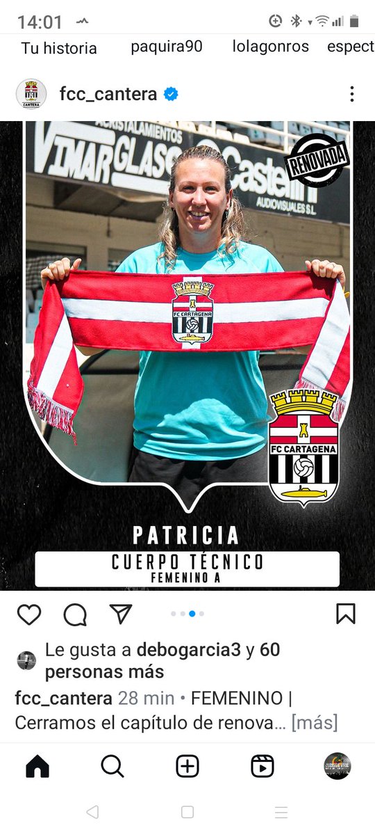 chuwoM's tweet photo. El reconocimiento a tantos años en la elite del fútbol sala, y tu posterior andadura por el fútbol 11 en la Región de Murcia, de un club como el FC Cartagena, es de agradecer, tomen nota. a por el ascenso. https://t.co/iTpvnombQM