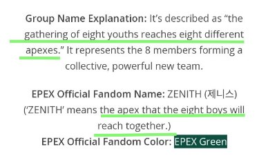 baeromii_'s tweet photo. There is only ONE apex in kpop and that is EPEX

RESPECT EIGHT APEX NAME
#RESPECTEPEX
#APEXFOREPEX https://t.co/7lQbR3krQD
