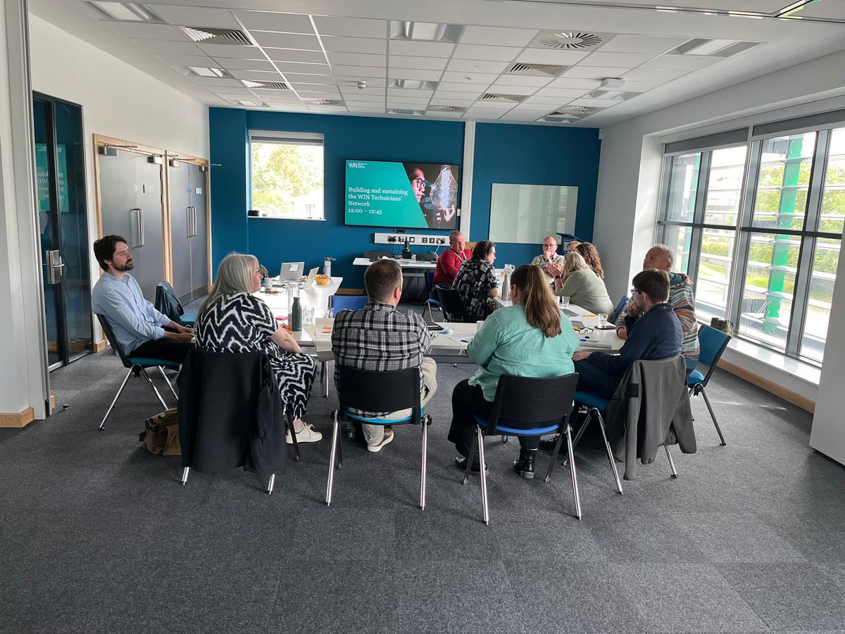 We’re in Aberystwyth today with our Technicians’ Network steering group. It’s been a great opportunity for the group to network and discuss how to build and sustain the network in the coming academic year.