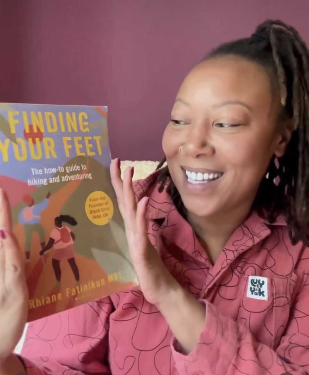 Jo Cantello (@jocantello) on Twitter photo Happy publication day, Rhiane! Congratulations on a beautiful and inspirational debut! Always a special moment when a first time author’s book lands.😊📚
Finding Your Feet: The How-To Guide To Hiking and Adventuring is available now.
uk.bookshop.org/p/books/findin…
<a href="/BloomsburyBooks/">Bloomsbury Books UK</a> Happy publication day, Rhiane! Congratulations on a beautiful and inspirational debut! Always a special moment when a first time author’s book lands.😊📚
Finding Your Feet: The How-To Guide To Hiking and Adventuring is available now.
uk.bookshop.org/p/books/findin…
<a href="/BloomsburyBooks/">Bloomsbury Books UK</a>