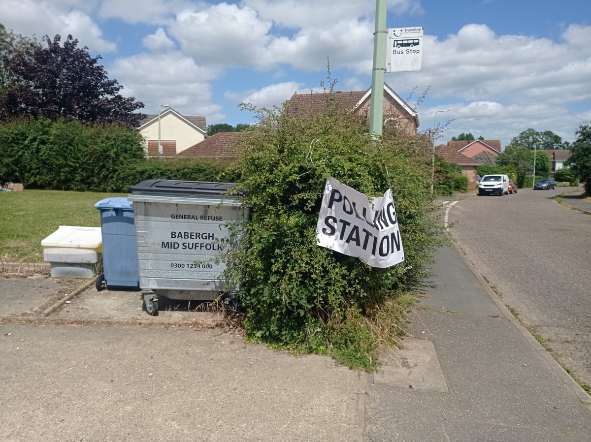 I've done my bit to get rid of the evil Tories.