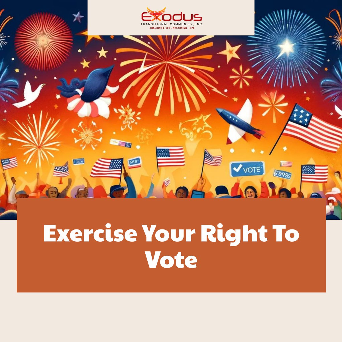 🎆 This Independence Day, celebrate the power of second chances! If you’ve served your time, you can vote in NY. Register now and make your voice heard. Visit NYS Board of Elections to register. #IndependenceDay #RightToVote #SecondChances #VoteNY #JusticeReform