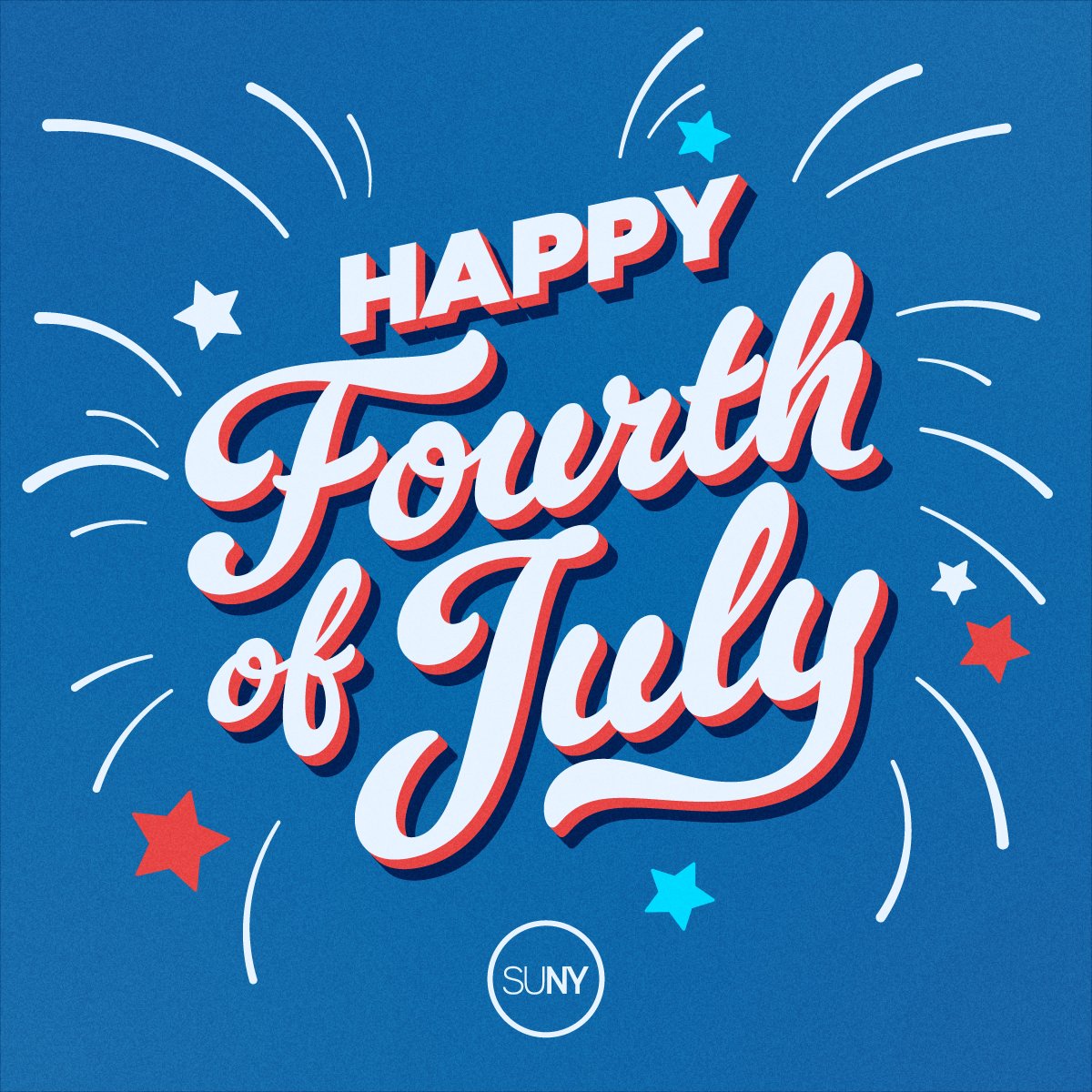 Happy 4th of July! To all our SUNY fam, stay safe and enjoy the celebrations! 🎆🎆🎆