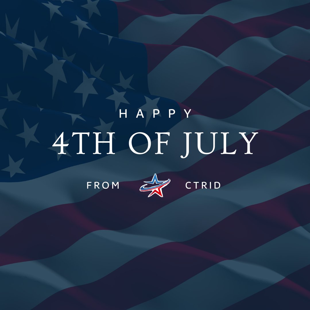 Happy 4th of July from CTRID! As we celebrate our nation's independence, we extend our deepest gratitude to our #Veterans and active military. <a href="/VAHouston/">VA Houston</a> <a href="/DeptVetAffairs/">Veterans Affairs</a>