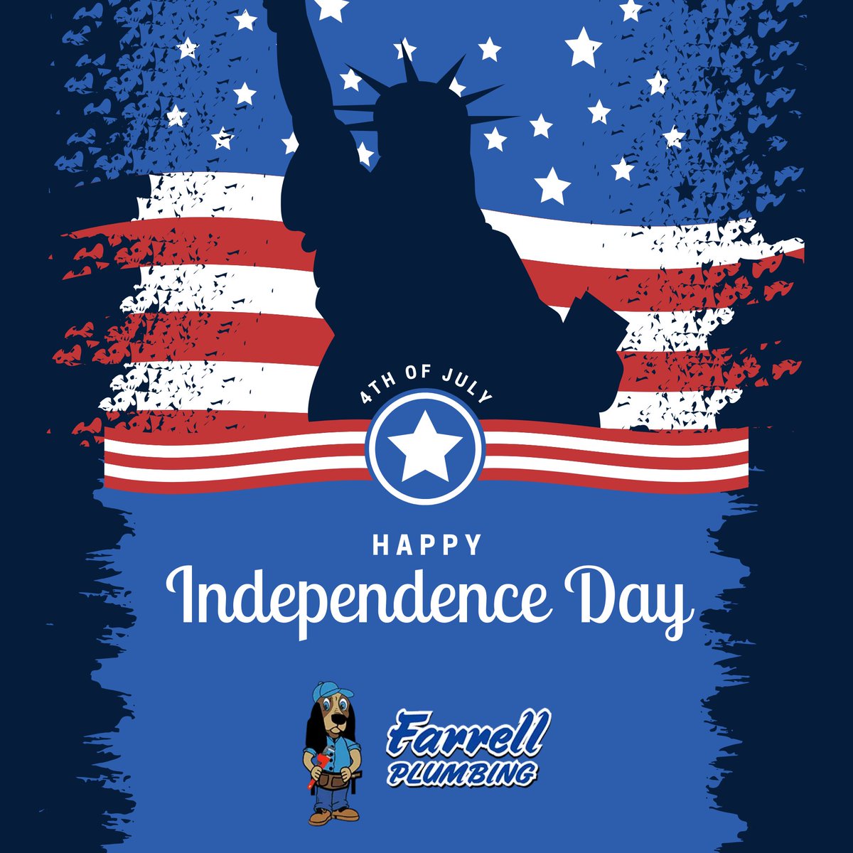 GoTeamFarrell's tweet image. 🎆 Happy Independence Day! 🎆

Wishing everyone a joyous and safe 4th of July! Let's celebrate the freedom, unity, and spirit of our great nation. Enjoy the festivities, fireworks, and time with loved ones. Warmest wishes from all of us at Farrell Plumbing....