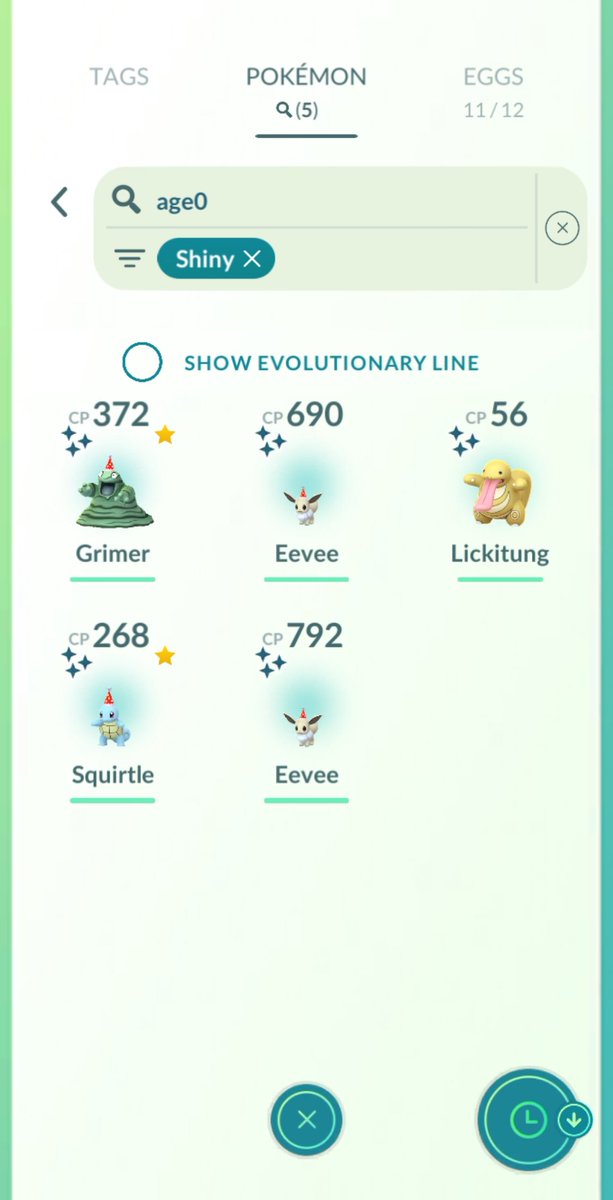 Was pretty much away from the game in the last 2-3 weeks, but the welcome-home shinies are a surprise. The one not wearing a hat will go to the professor soon.