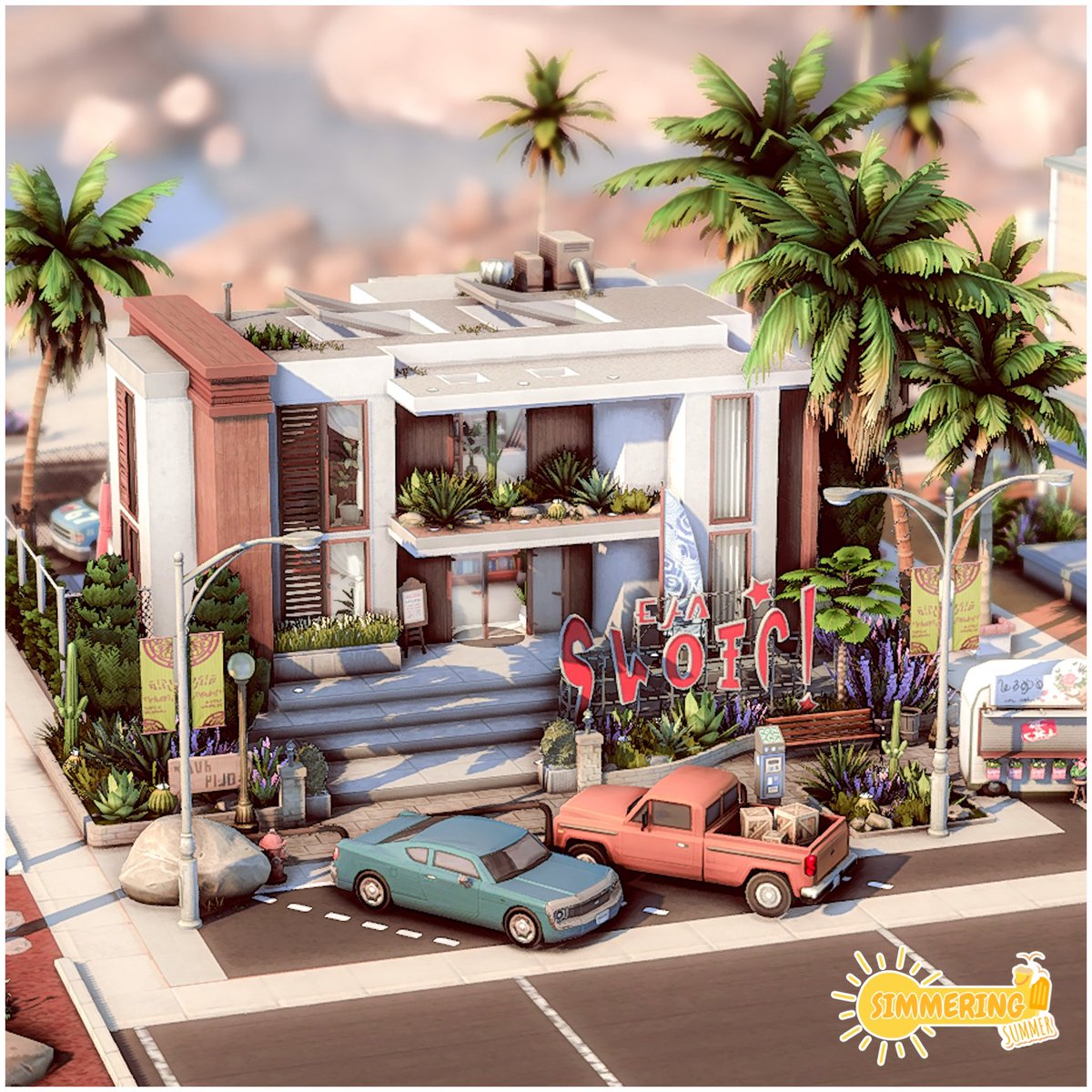 iamcowplant's tweet photo. oasis springs library🌞 || no cc
interior
#simmeringsummersavefile hope you like it!!🫶🏻
packs: island living & my wedding stories
@TheSims #TheSims #TheSims4 https://t.co/qh5znOyi8n