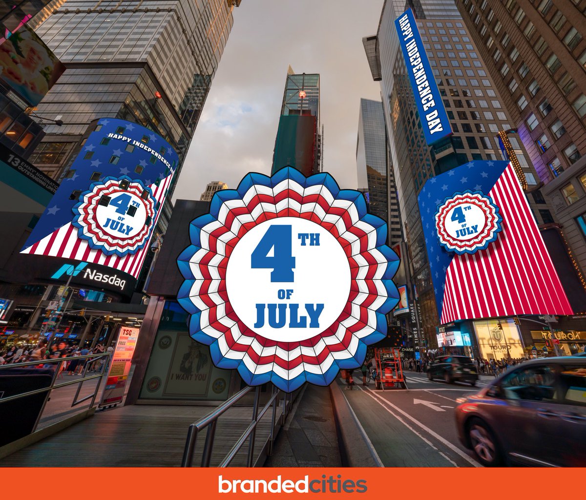 We hope you make this 4th of July #spectacular!

#ooh #outofhome #dooh
