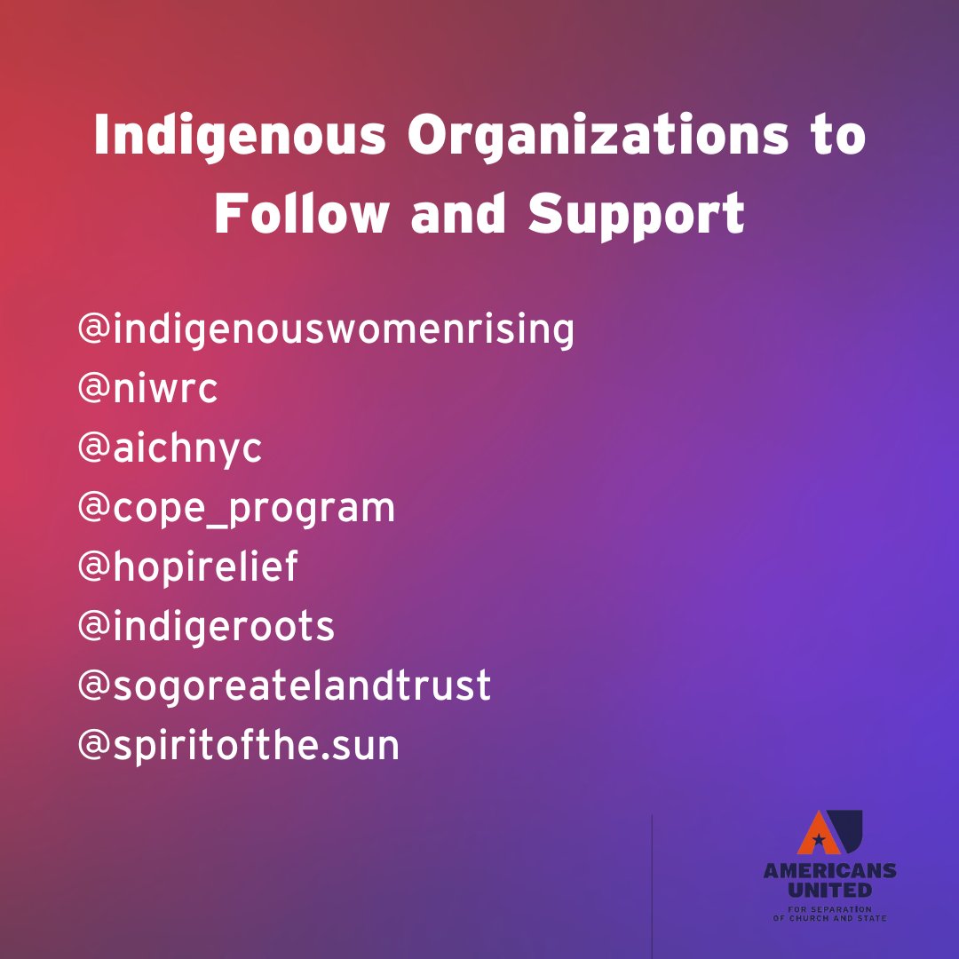 americansunited's tweet image. AU honors the unceded ancestral homeland of the Nacotchtank (Anacostan) and Piscataway peoples, since time immemorial. We recognize their enduring connection, resilience, and societal contributions to this land. 

#FourthOfJuly #FreedomWithoutFavor #EqualityWithoutException