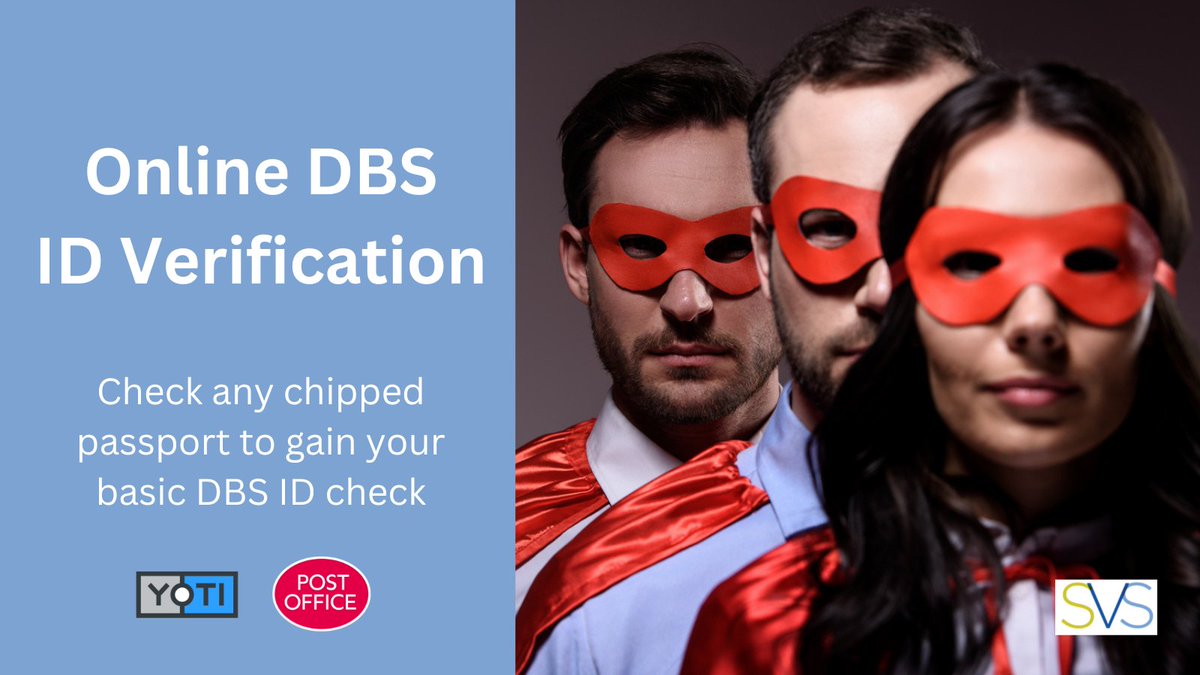Did you know all candidates holding a valid chipped passport can verify their DBS ID simply by sharing their UK, Irish and International Passport details (chip) and current address.

Get in touch today to sign up!
bit.ly/47rmUqk

#digitalidentity #security