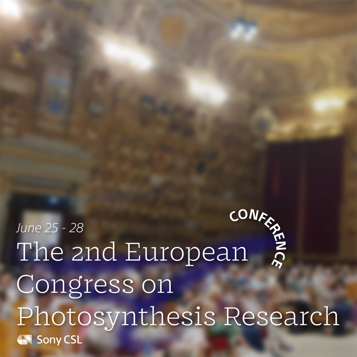 SonyCSLParis's tweet photo. 🖼The European Congress on Photosynthesis Research held in Italy, last week
🔍Our researcher #AliénorLahlou attended the event to present researches on Scoring of light-stress response in Chlamydomonas Reinhardtii
It was the occasion for the @dream_eic project members to meet up https://t.co/ZLHNDa9aFZ